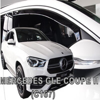 ΑΝΕΜ.23617 . MERCEDES GLE COUPE C167 5D 2019+ - ΖΕΥΓΡΙ ΖΕΥΓΑΡΙ ΑΝΕΜΟΘΡΑΥΣΤΕΣ ΑΠΟ ΕΥΚΑΜΠΤΟ ΦΙΜΕ ΠΛΑΣΤΙΚΟ HEKO - 2 ΤΕΜ.
