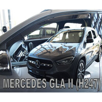 ΑΝΕΜ.23619 . MERCEDES GLA H247 5D 2020+ - ΖΕΥΓΡΙ ΖΕΥΓΑΡΙ ΑΝΕΜΟΘΡΑΥΣΤΕΣ ΑΠΟ ΕΥΚΑΜΠΤΟ ΦΙΜΕ ΠΛΑΣΤΙΚΟ HEKO - 2 ΤΕΜ.