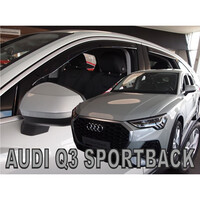 ΑΝΕΜ.SET10275 . AUDI Q3 5D SPORTBACK 2020+ ΣΕΤ ΑΝΕΜΟΘΡΑΥΣΤΕΣ ΑΥΤΟΚΙΝΗΤΟΥ ΑΠΟ ΕΥΚΑΜΠΤΟ ΦΙΜΕ ΠΛΑΣΤΙΚΟ HEKO - 4 ΤΕΜ.