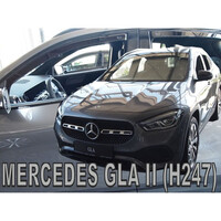ΑΝΕΜ.SET23620 . MERCEDES GLA H247 5D 2020+ ΣΕΤ ΑΝΕΜΟΘΡΑΥΣΤΕΣ ΑΥΤΟΚΙΝΗΤΟΥ ΑΠΟ ΕΥΚΑΜΠΤΟ ΦΙΜΕ ΠΛΑΣΤΙΚΟ HEKO - 4 ΤΕΜ.