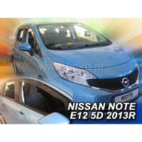 ΑΝΕΜ.SET24284 . NISSAN NOTE E12 5D 2013+ - ΣΕΤ ΑΝΕΜΟΘΡΑΥΣΤΕΣ ΑΠΟ ΕΥΚΑΜΠΤΟ ΦΙΜΕ ΠΛΑΣΤΙΚΟ HEKO - 4 ΤΕΜ.