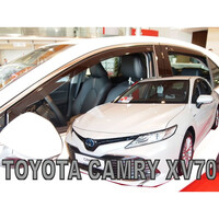 ΑΝΕΜ.SET29664 . TOYOTA CAMRY XV70 4D 2018+ ΣΕΤ ΑΝΕΜΟΘΡΑΥΣΤΕΣ ΑΥΤΟΚΙΝΗΤΟΥ ΑΠΟ ΕΥΚΑΜΠΤΟ ΦΙΜΕ ΠΛΑΣΤΙΚΟ HEKO - 4 ΤΕΜ.