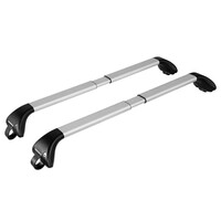 N15013 . ΜΠΑΡΑ SNAP-FIT ΑΛΟΥΜΙΝΙΟΥ ΤΗΛΕΣΚΟΠΙΚΗ 2 100-136cm ΜΕ ΚΛΕΙΔΙ ΠΛΗΡΕΣ ΣΕΤ ΜΕ ΠΟΔΙΑ 2ΤΕΜ. (ΤΥΠΟΥ SW)