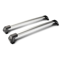 Y8050179 . ΜΠΑΡΕΣ ΟΡΟΦΗΣ ΑΛΟΥΜΙΝΙΟΥ WHISPBAR FLUSH BAR STANDARD 90cm 2ΤΕΜ. ΜΕ ΚΛΕΙΔΙ