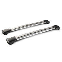 Y8050202 . ΜΠΑΡΕΣ ΟΡΟΦΗΣ ΑΛΟΥΜΙΝΙΟΥ RAIL BAR STANDARD 79cm 2ΤΕΜ. ΜΕ ΚΛΕΙΔΙ