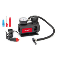 02189/AM . ΚΟΜΠΡΕΣΕΡ ΑΕΡΑ ΠΛΑΣΤΙΚΟ 12V 20BAR-300PSI (ΜΑΝΟΜΕΤΡΟ/ΦΙΣ/3 ΑΝΤΑΠΤΟΡΕΣ/ΚΑΛΩΔΙΟ 300cm) AMiO - 1 ΤΕΜ.