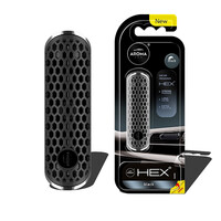 A83575/AM . ΑΡΩΜΑΤΙΚΟ (ΚΡΕΜΑΣΤΟ ή ΑΕΡΑΓΩΓΟΥ) AROMA FANCY SHAPES HEX – BLACK AMiO – 1 ΤΕΜ.