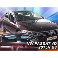 ΑΝΕΜ.SET31002 . VW PASSAT 4D 2014+ ΣΕΤ ΑΝΕΜΟΘΡΑΥΣΤΕΣ ΑΥΤΟΚΙΝΗΤΟΥ ΑΠΟ ΕΥΚΑΜΠΤΟ ΦΙΜΕ ΠΛΑΣΤΙΚΟ HEKO - 4 ΤΕΜ.