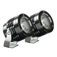 9053.3-LM . ΠΡΟΒΟΛΕΙΣ ΣΤΡΟΓΓΥΛΟΙ  ΜΕ ΒΑΣΗ O-LUX 1LED SMD 6000K 1800LM 12V 18W  ΚΑΡΦΙ 36Δχ68Υχ55Β mm  ΜΑΥΡΑ 2 ΤΕΜ
