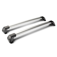 Y8050185 . ΜΠΑΡΕΣ ΟΡΟΦΗΣ ΑΛΟΥΜΙΝΙΟΥ WHISPBAR FLUSH BAR STANDARD 120cm ΜΕ ΚΛΕΙΔΙ - 2 TEM.