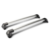 Y8050186 . ΜΠΑΡΕΣ ΟΡΟΦΗΣ ΑΛΟΥΜΙΝΙΟΥ WHISPBAR FLUSH BAR STANDARD 125cm ΜΕ ΚΛΕΙΔΙ - 2 TEM.
