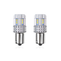 02449/AM . P21W BA15s 12/24V 22LED SMD ULTRABRIGHT CANBUS ΛΕΥΚΟ 2ΤΕΜ.