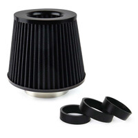 02546/AM . ΦΙΛΤΡΟΧΟΑΝΗ ΕΛΕΥΘΕΡΑΣ Φ 55-76mm AF-BLACK 160 Χ 155 Χ 118 (ΜΑΥΡΟ/3 ΑΝΤΑΠΤΟΡΕΣ)