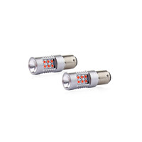 02579/AM . PR21/5W 12/24V 1,3/1,7W 6.000k LED 24xSMD3030 CAN-BUS ΚΟΚΚΙΝΟ 18x56mm 2ΤΕΜ.
