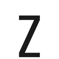 L0767.6 . ΑΥΤΟΚΟΛΛΗΤΟ ΓΡΑΜΜΑ ΠΙΝΑΚΙΔΩΝ 60x30cm "Z"