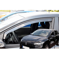 ΑΝΕΜ.13117 . DACIA SANDERO /STEPWAY 5D 2020-2022 ΖΕΥΓΑΡΙ ΑΝΕΜΟΘΡΑΥΣΤΕΣ ΑΥΤΟΚΙΝΗΤΟΥ ΑΠΟ ΕΥΚΑΜΠΤΟ ΦΙΜΕ ΠΛΑΣΤΙΚΟ HEKO - 2 ΤΕΜ.