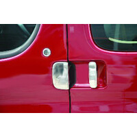 ΧΠ.5505123/SD . CITROEN BERLINGO I 5D 1996-2008 ΧΕΡΟΥΛΙΑ ΠΟΡΤΑΣ ΧΡΩΜΙΟ ΜΕΤΑΛΛΙΚΑ 5ΤΕΜ.