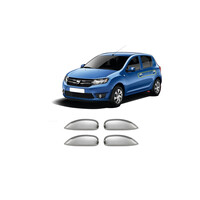 ΧΠ.5607120/SD . DACIA SANDERO 2 4D 2013+ ΧΕΡΟΥΛΙΑ ΠΟΡΤΑΣ ΧΡΩΜΙΟ ΜΕΤΑΛΛΙΚΑ 4ΤΕΜ
