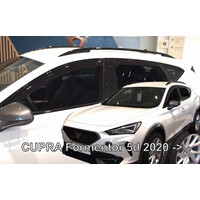 ΑΝΕΜ.SET28248 . CUPRA FORMENTOR 5D 2020+  ΣΕΤ ΑΝΕΜΟΘΡΑΥΣΤΕΣ ΑΥΤΟΚΙΝΗΤΟΥ ΑΠΟ ΕΥΚΑΜΠΤΟ ΦΙΜΕ ΠΛΑΣΤΙΚΟ HEKO - 4 ΤΕΜ.