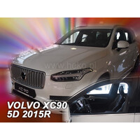 ΑΝΕΜ.31239 . VOLVO XC90 5D 2015+  ΖΕΥΓΑΡΙ ΑΝΕΜΟΘΡΑΥΣΤΕΣ ΑΥΤΟΚΙΝΗΤΟΥ ΑΠΟ ΕΥΚΑΜΠΤΟ ΦΙΜΕ ΠΛΑΣΤΙΚΟ HEKO - 2 ΤΕΜ.