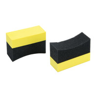 L3710.9 . ΣΦΟΥΓΓΑΡΙ ΓΥΑΛΙΣΜΑΤΟΣ ΕΛΑΣΤΙΚΩΝ TYRE MAKE-UP 95x65x40mm 2ΤΕΜ.