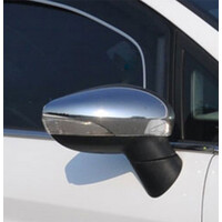 ΚΚ.5940011/SD . FORD FIESTA 2015+ D HB ΚΑΠΑΚIA ΚΑΘΡΕΠΤΗ  ΧΡΩΜΙΟ ΜΕΤΑΛΛΙΚΑ