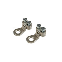 L6992.4 . ΑΚΡΟΔΕΚΤΕΣ ΚΑΛΩΔΙΩΝ ΜΠΑΤΑΡΙΑΣ 16mm²  ΜΕ ΤΡΥΠΑ 8mm ΜΕ ΠΛΑΚΑ ΣΥΣΦΙΞΗΣ 2ΤΕΜ
