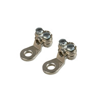 L6992.5 . ΑΚΡΟΔΕΚΤΕΣ ΚΑΛΩΔΙΩΝ ΜΠΑΤΑΡΙΑΣ 25mm²  ΜΕ ΤΡΥΠΑ 8mm ΜΕ ΠΛΑΚΑ ΣΥΣΦΙΞΗΣ 2ΤΕΜ
