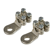 L6992.8 . ΑΚΡΟΔΕΚΤΕΣ ΚΑΛΩΔΙΩΝ ΜΠΑΤΑΡΙΑΣ 70mm²  ΜΕ ΤΡΥΠΑ 12mm ΜΕ ΔΙΠΛΗ ΠΛΑΚΑ ΣΥΣΦΙΞΗΣ 2ΤΕΜ