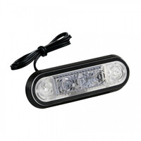 L9701.9 . ΦΩΣ ΟΓΚΟΥ 3LED ΠΟΡΤΟΚΑΛΙ SMD 12/24V 85mm 20 ΤΕΜ.