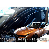 ΑΝΕΜ.12279 . DS 4 5D 2021-2023 /DS 4 CROSS 5D 2021-2023  ΖΕΥΓΑΡΙ ΑΝΕΜΟΘΡΑΥΣΤΕΣ ΑΠΟ ΕΥΚΑΜΠΤΟ ΦΙΜΕ ΠΛΑΣΤΙΚΟ HEKO - 2 ΤΕΜ.