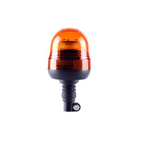 01501/AM . ΦΑΡΟΣ ΠΕΡΙΣΤΡΕΦΟΜΕΝΟΣ W02P 12/24V 39SMD LED ΕΛΑΣΤΙΚΟΣ ΒΙΔΩΤΟΣ ΠΟΡΤΟΚΑΛΙ 129x241mm