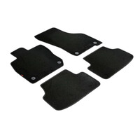 L2333.5 . AUDI A3 SPORTBACK 05/2020+ ΜΑΡΚΕ ΠΑΤΑΚΙΑ EXECUTIVE ΜΟΚΕΤΑ ΣΕ ΜΑΥΡΟ ΧΡΩΜΑ ΜΕ ΚΟΥΜΠΩΜΑΤΑ LAMPA  - 4 ΤΕΜ.