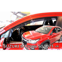 ΑΝΕΜ.SET28659 . SUZUKI S-CROSS 5D 2021+ ΣΕΤ ΑΝΕΜΟΘΡΑΥΣΤΕΣ ΑΥΤΟΚΙΝΗΤΟΥ ΑΠΟ ΕΥΚΑΜΠΤΟ ΦΙΜΕ ΠΛΑΣΤΙΚΟ HEKO - 4 ΤΕΜ.