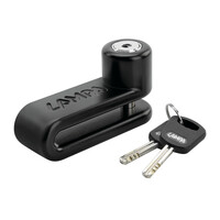 9156.5-LM . ΑΝΤΙΚΛΕΠΤΙΚΟ ΔΙΣΚΟΦΡΕΝΟΥ PINCH XL ΜΑΥΡΟ 10mm (2 ΚΛΕΙΔΙΑ) LAMPA - 1 ΤΕΜ