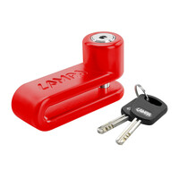 9156.6-LM . ΑΝΤΙΚΛΕΠΤΙΚΟ ΔΙΣΚΟΦΡΕΝΟΥ PINCH ΚΟΚΚΙΝΟ 10mm (2 ΚΛΕΙΔΙΑ) LAMPA - 1 ΤΕΜ