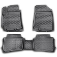 NLC.3D.25.38.210H/NV . KIA RIO 5D 09/2011-2017 ΜΑΡΚΕ ΠΑΤΑΚΙΑ ΣΕ ΣΚΑΦΗ TPE ΛΑΣΤΙΧΟ ΣΕ ΜΑΥΡΟ ΧΡΩΜΑ NOVLINE - 4 ΤΕΜ.