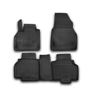 NLC.41.24.210K/NV . RENAULT KANGOO 02/2008-2021 ΜΑΡΚΕ ΠΑΤΑΚΙΑ ΣΕ ΣΚΑΦΗ TPE ΛΑΣΤΙΧΟ ΣΕ ΜΑΥΡΟ ΧΡΩΜΑ NOVLINE - 4 ΤΕΜ.