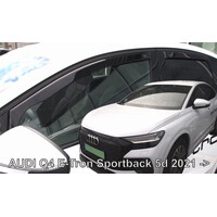 ΑΝΕΜ.SET10282 . AUDI Q4 E-TRON SPORTBACK 5D 2021+  ΣΕΤ ΑΝΕΜΟΘΡΑΥΣΤΕΣ ΑΥΤΟΚΙΝΗΤΟΥ ΑΠΟ ΕΥΚΑΜΠΤΟ ΦΙΜΕ ΠΛΑΣΤΙΚΟ HEKO - 4 ΤΕΜ.