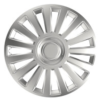1150/AM . ΤΑΣΙ 14" HUBCAP LUXURY ΑΣΗΜΙ ΣΕΤ ΣΕ ΚΟΥΤΙ- 4 ΤΕΜ.