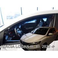ΑΝΕΜ.13119 . DACIA LOGAN 4D 2004 ΖΕΥΓΑΡΙ ΑΝΕΜΟΘΡΑΥΣΤΕΣ ΑΠΟ ΕΥΚΑΜΠΤΟ ΦΙΜΕ ΠΛΑΣΤΙΚΟ HEKO - 2 ΤΕΜ.