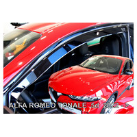 ΑΝΕΜ.SET10121 . ALFA ROMEO TONALE 5D 2020+  SET ΑΝΕΜΟΘΡΑΥΣΤΕΣ ΑΠΟ ΕΥΚΑΜΠΤΟ ΦΙΜΕ ΠΛΑΣΤΙΚΟ HEKO - 4 ΤΕΜ.