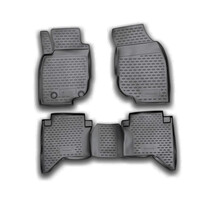 NLC.48.52.210K/NV . TOYOTA HILUX 4D 2011-2015 ΜΑΡΚΕ ΠΑΤΑΚΙΑ ΣΕ ΣΚΑΦΗ TPE ΛΑΣΤΙΧΟ ΣΕ ΜΑΥΡΟ ΧΡΩΜΑ NOVLINE - 4 ΤΕΜ.