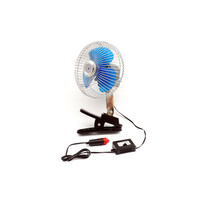 CC42166/AM . ΑΝΕΜΙΣΤΗΡΑΣ ΑΝΑΠΤΗΡΑ 24V - 17,5 cm ΜΕ ΚΛΙΠ ΣΤΗΡΙΞΗΣ (ΠΕΡΙΣΤΡΕΦΟΜΕΝΟΣ/ΜΕΤΑΛΛΙΚΟΣ)​ AMIO - 1 ΤΕΜ.