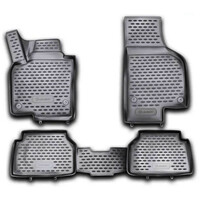 NLC.51.21.210KH/NV . VW TIGUAN 12/2007-2016 ΜΑΡΚΕ ΠΑΤΑΚΙΑ ΣΕ ΣΚΑΦΗ TPE ΛΑΣΤΙΧΟ ΣΕ ΜΑΥΡΟ ΧΡΩΜΑ NOVLINE - 4 ΤΕΜ.