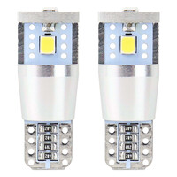 01637/AM . T10 12/24V W2,1x9,5d ΛΕΥΚΟ 5.600K 3SMDx2835​ LED AMIO - 2 ΤΕΜ.