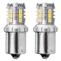 02796/AM . R5W/R10W P21W BA15S 12/24V 16xSMD 3030 LED ΛΕΥΚΟ CAN-BUS 2ΤΕΜ.