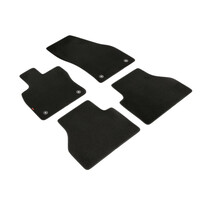 L2334.3 . VW CADDY LIFE 01/2021+ ΜΑΡΚΕ ΠΑΤΑΚΙΑ EXECUTIVE ΜΟΚΕΤΑ ΣΕ ΜΑΥΡΟ ΧΡΩΜΑ ΜΕ ΚΟΥΜΠΩΜΑΤΑ LAMPA  - 4 ΤΕΜ.