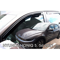 ΑΝΕΜ.SET17313 . HYUNDAI IONIQ 5D 2021+  ΣΕΤ ΑΝΕΜΟΘΡΑΥΣΤΕΣ ΑΥΤΟΚΙΝΗΤΟΥ ΑΠΟ ΕΥΚΑΜΠΤΟ ΦΙΜΕ ΠΛΑΣΤΙΚΟ HEKO - 4 ΤΕΜ.