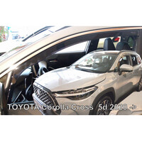 ΑΝΕΜ.29673 . TOYOTA COROLLA CROSS 5D 2020+  ΖΕΥΓΑΡΙ ΑΝΕΜΟΘΡΑΥΣΤΕΣ ΑΠΟ ΕΥΚΑΜΠΤΟ ΦΙΜΕ ΠΛΑΣΤΙΚΟ HEKO - 2 ΤΕΜ.